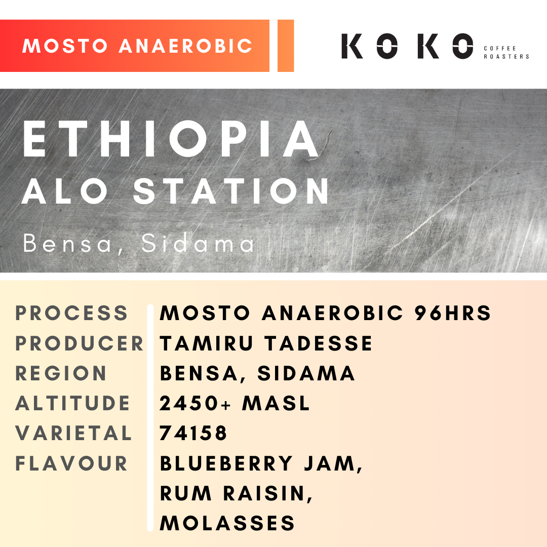 Ethiopia ALO Mossto Anaerobic 150g