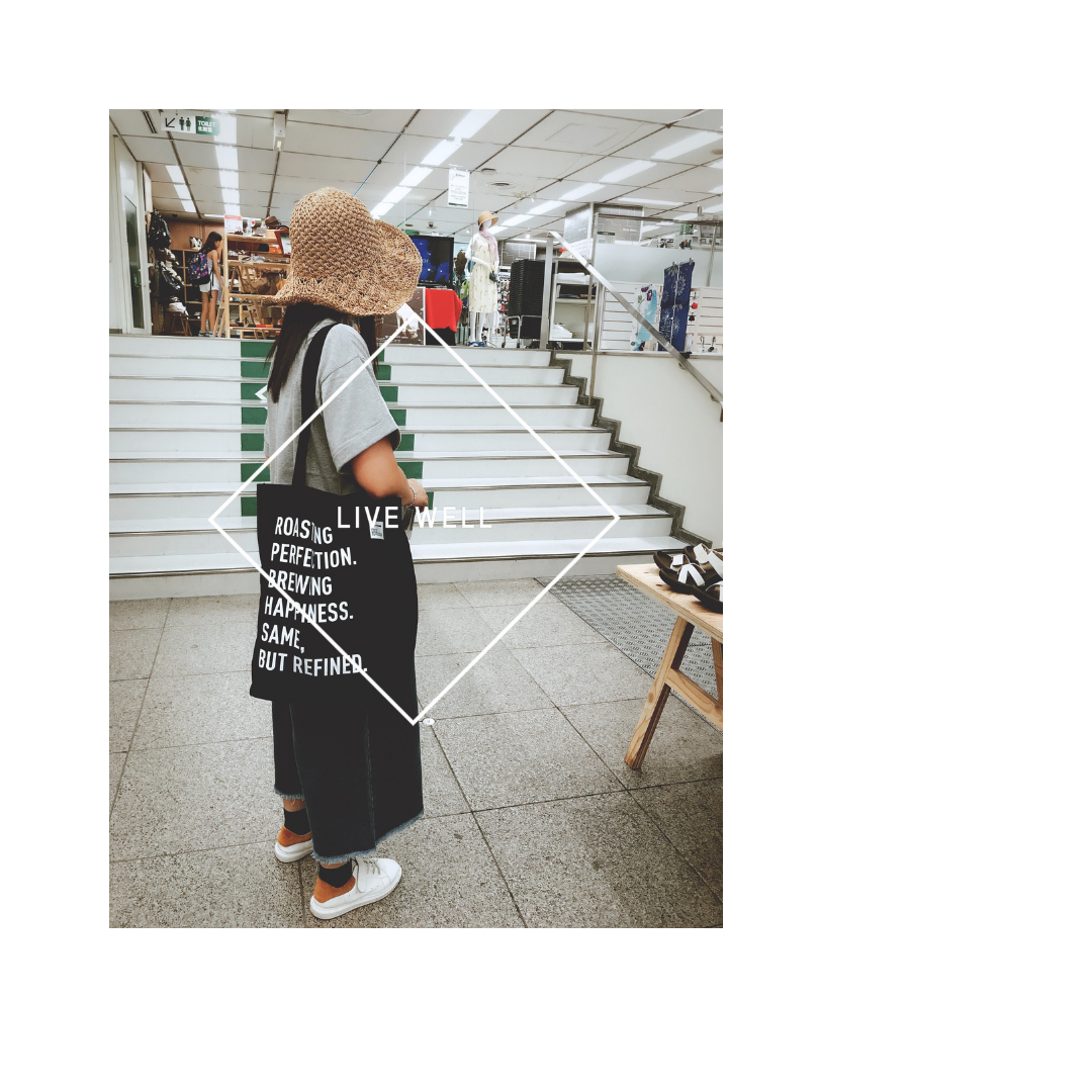 Coco Espresso 10th anniversary tote bag