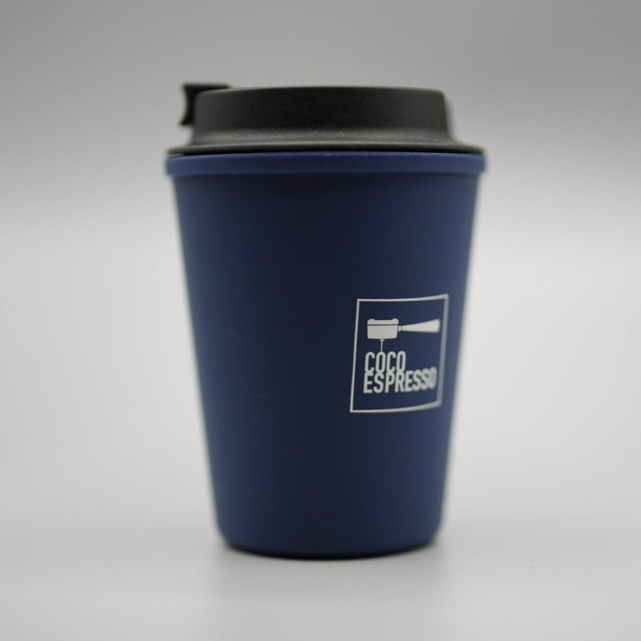 16th Anniv Sale 🎉 COCO x RIVERS WALLMUG SLEEK 350ml雙層隨行杯 (Blue)