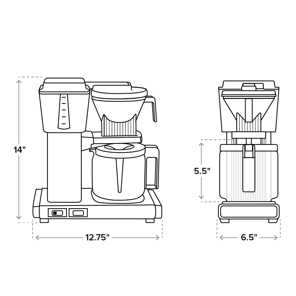 Moccamaster - Classic Brewer KBG 741