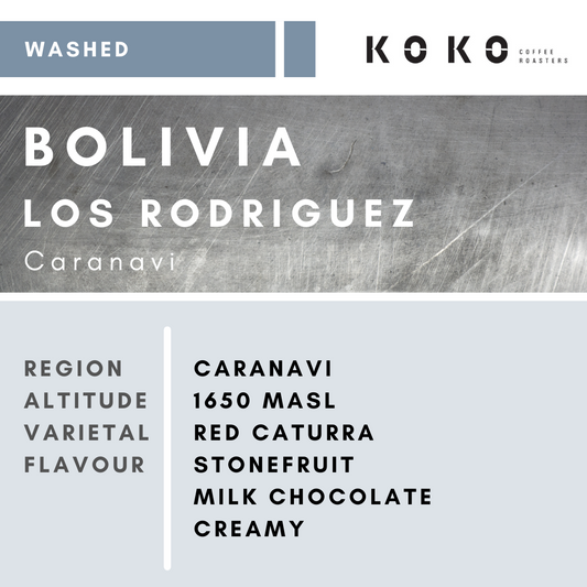 Bolivia Los Rodriguez (Washed) 200g