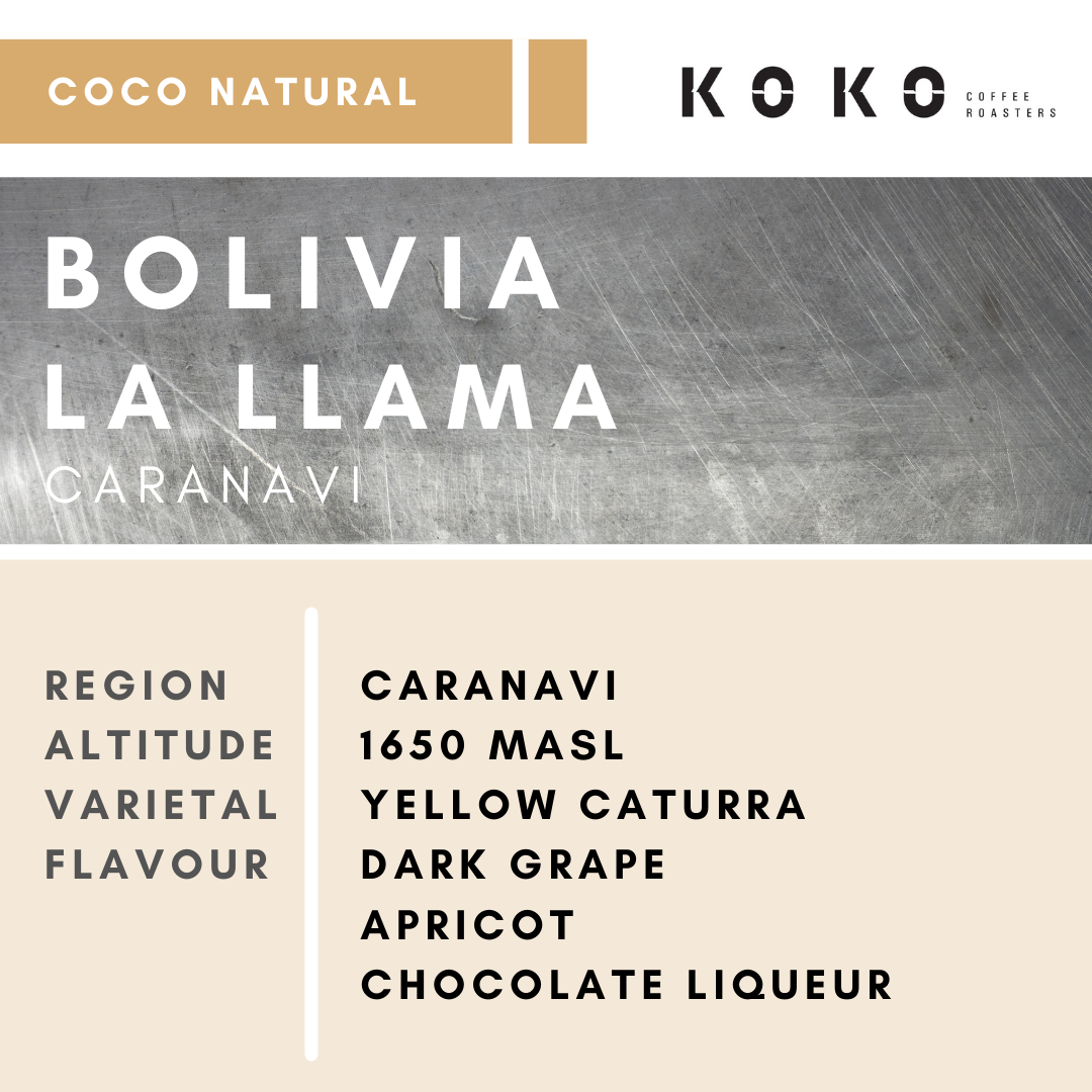 Bolivia La Llama (Coco Natural) 200g