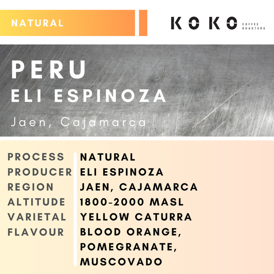 Peru Eli Espinoza Natural 150g