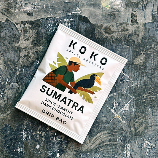 Set / 掛耳包 Coffee Drip Bag - Sumatra 蘇門答臘 Natural  日曬