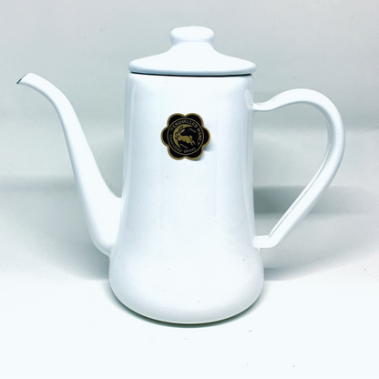 月兔印琺瑯細口手沖壺 Tsuki Usagi Slim Pot