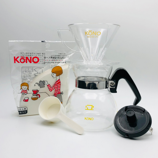 KONO Dripper set clear MDN20 for 2