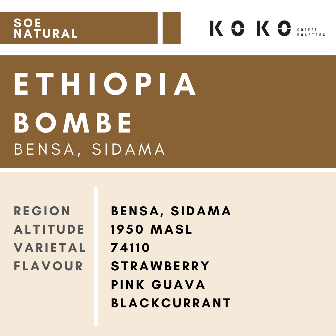 (SOE) Ethiopia Bombe (Natural) 200g