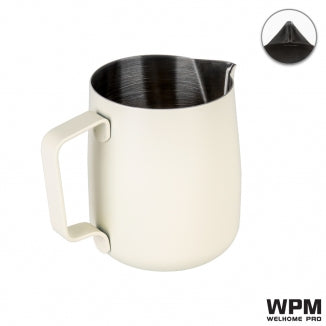 WPM Sharp Spout Competition Pitcher - Coconut White 600cc (HC7130MW)