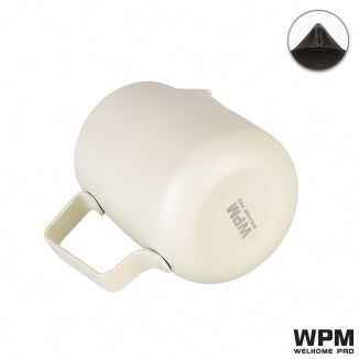 WPM Sharp Spout Competition Pitcher - Coconut White 600cc (HC7130MW)