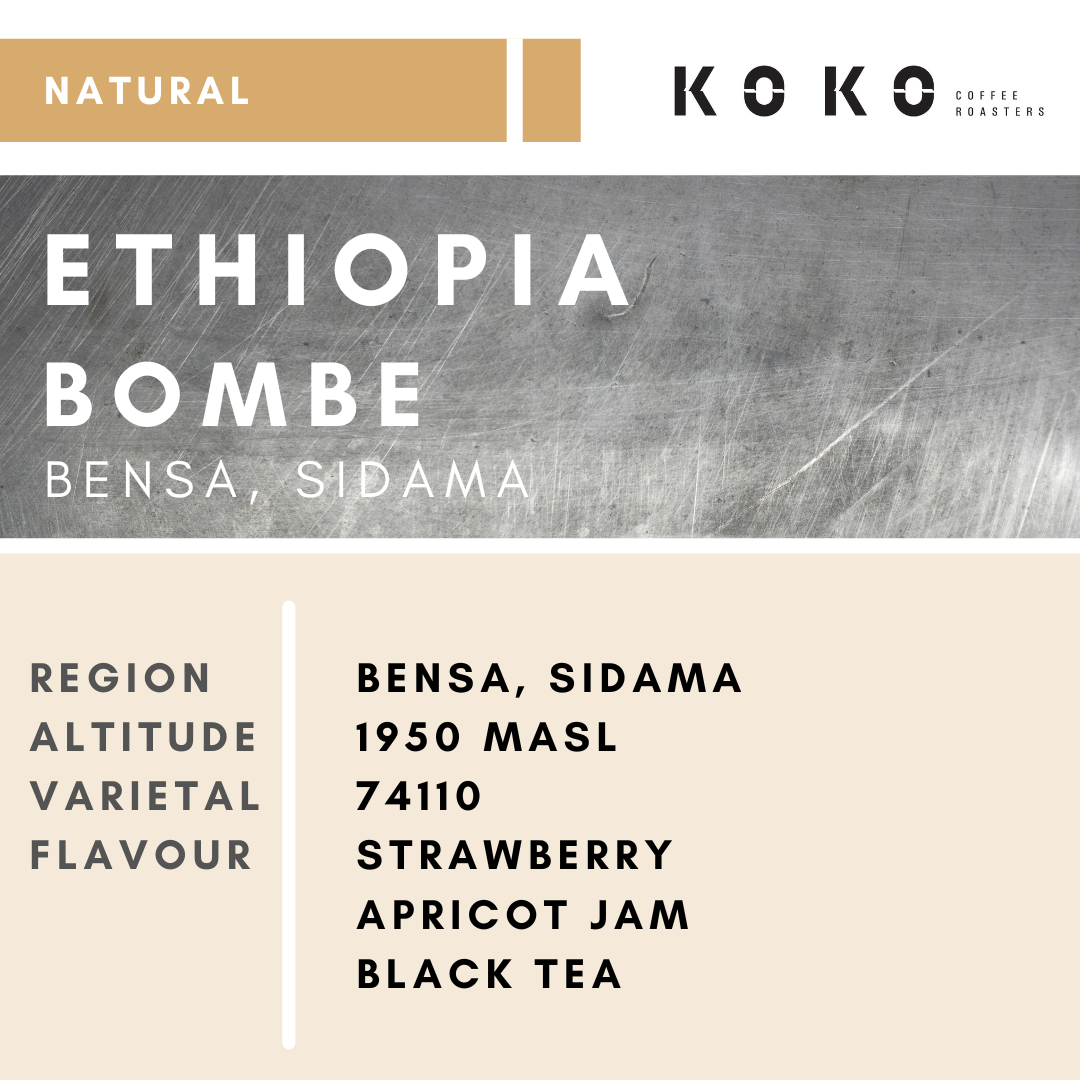 Ethiopia Bombe (Natural) 200g